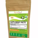 20 gm Certified Organic PURE Brahmi Leaf Powder Bacopa Monnieri Improves Memory Hairs
