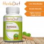 30 capsules Burdock Root Extract 10:1 Veg Capsules Detoxify Blood Protect Liver Antrioxidant