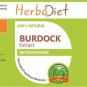 30 capsules Burdock Root Extract 10:1 Veg Capsules Detoxify Blood Protect Liver Antrioxidant