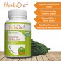 Herbadiet Organic Spirulina 500mg Tablets Pills 120 count Detox Cold Pressed