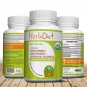 Organic Spirulina + Chlorella + Wheatgrass + Barleygrass Capsules Energy Booster
