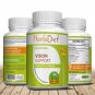 60 Capsules Vision Support Supplement Complex for EYE Health with Lutein Bilberry Lycopene