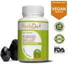 Authentic Shilajeet Extract 500mg Capsules Asphaltum Vigour, Energy & Libido