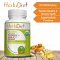 Organic Turmeric Garlic Ginger PURE Capsules Cardiovascular Support Antioxidant