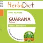 60 Guarana Extract Veg 500mg Capsules Natural Energy Booster Stimulant Weigh loss