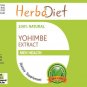 30 capsules Yohimbe Bark Extract Capsules Yohimbiine HCL 8% Fat Burner Loss Energy Booster