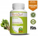 30 capsules Resveratrol with Acai Berry, Grape Seed, Green Tea, Quercetin 500mg Veg Capsules