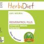 30 capsules Resveratrol with Acai Berry, Grape Seed, Green Tea, Quercetin 500mg Veg Capsules
