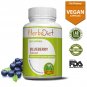 60 Capsules Wild Blueberry Fruit Extract 500mg Vegetarian Capsules Antioxidant Brain Health