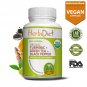 30 capsules Organic Turmeric Green Tea Blend Veggie Capsules with Curcumin & Polyphenols