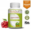 30 capsules Acerola Cherry Extract Capsules 100% Natural Wholefood Vitamin C Antioxidant
