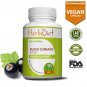 30 CAPSULES Black Currant Extract 200mg Capsules 25% Anthocyanidins Improves Eye Skin Health