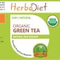 Organic Green Tea Leaf Powder Capsules Antioxidant with EGCG & Polyphenols
