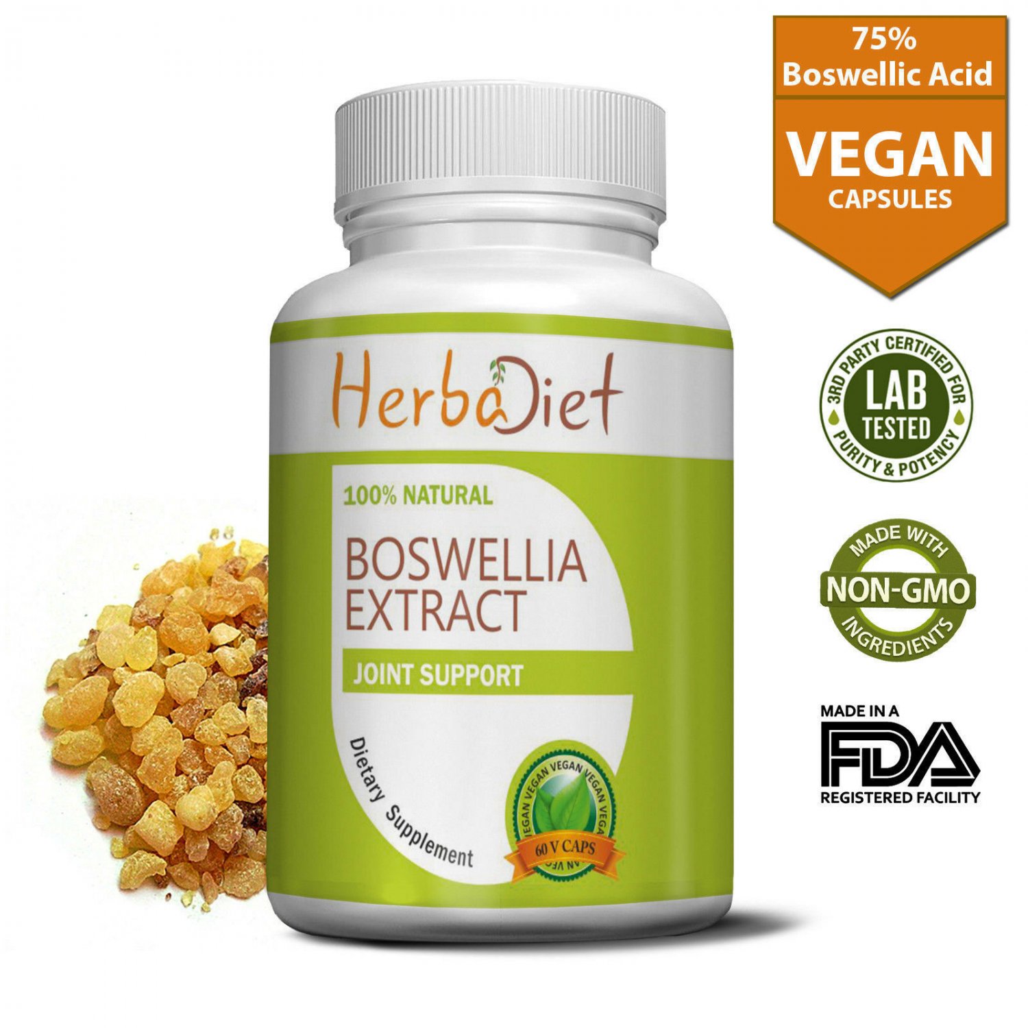 Boswellia Anti-inflammatory & Powerful Joint Pain Relief Supplement 300 capsules