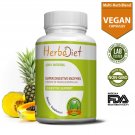 Bromelain Papain Extract Powerful Digestive Enzyme -60 Capsules PROETASE AMYLASE
