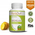 Digestive Enzyme Bromelain Protease Amylase Capsules- 120 count - 2 month Supply