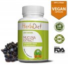 Mucuna Pruriens Max 20% L-Dopa Extract 500mg Capsules Velvet Bean 5 Month Supply
