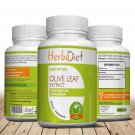 60 Capsules Olive Leaf Extract 20% Oleuropein 500mg Antioxidant Immune Support