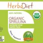 USDA Organic Spirulina 500mg Tablets Pills Algae 600 count Detox Cold Pressed