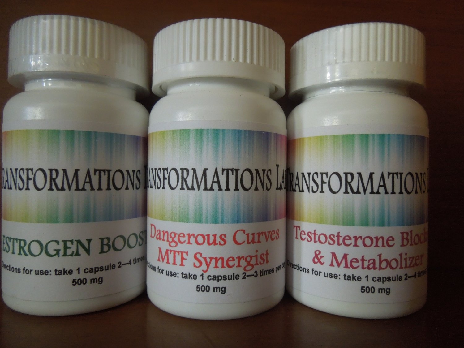 MTF Transgender Support Supplement - E-Booster /T-Blocker 3 part Kit