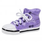 Purple Sneaker Bank 4" x 7" Ceramic
