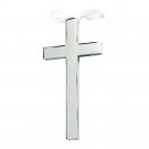 CROSS WITH WHITE RIBBON