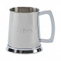 STAINLESS STEEL POLISHED FINISH TANKARD, 4.5" H