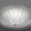 Cometa ceiling light in crystal Graniglia