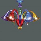 Doge multicolor ceiling light 5 lights