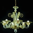 Bassa laguna 6 lights golden amber