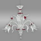 Cheope 3 lights crystal rubin