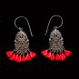 German silver vintage earrings, Indian ethnic earrings, boho earrings, india tribal earring