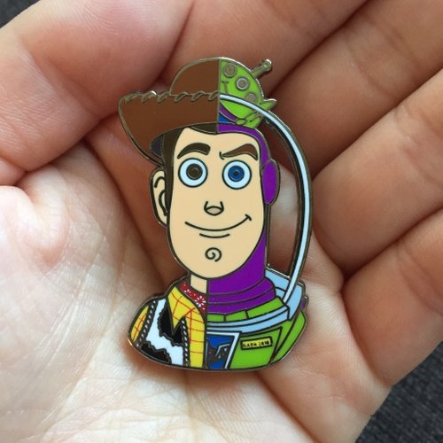 WOODY & BUZZ ENAMEL PIN
