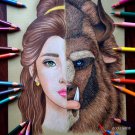 "BEAUTY & THE BEAST" PRINT