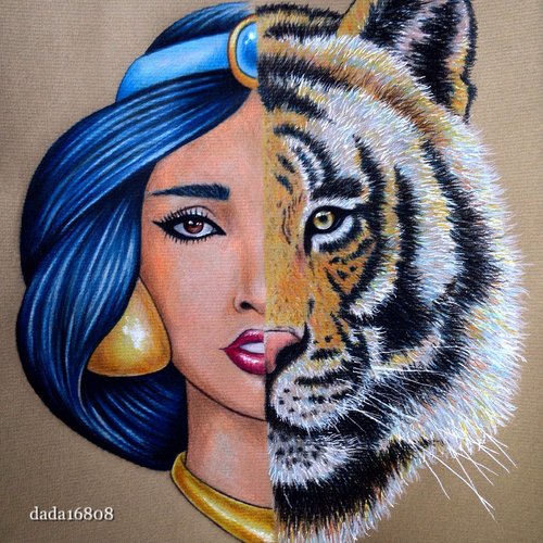 "JASMINE & RAJAH" PRINT