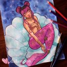 "PINK MERMAID" ORIGINAL ARTWORK