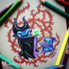 "MALICIOUSLY ADORABLE" ORIGINAL ARTWORK