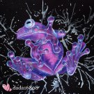 "FROG SPLATTER" ORIGINAL ARTWORK "FROG SPLATTER" ORIGINAL ARTWORK