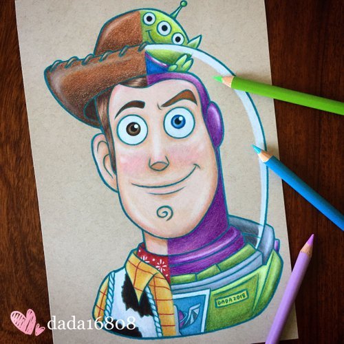 &acirc;��WOODY & BUZZ LIGHTYEAR&acirc;�� PRINT