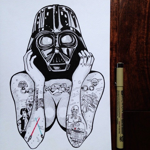 "DARTH LADY&acirc;�� PRINT