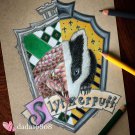"SLYTHERPUFF" ORIGINAL ARTWORK "SLYTHERPUFF" ORIGINAL ARTWORK