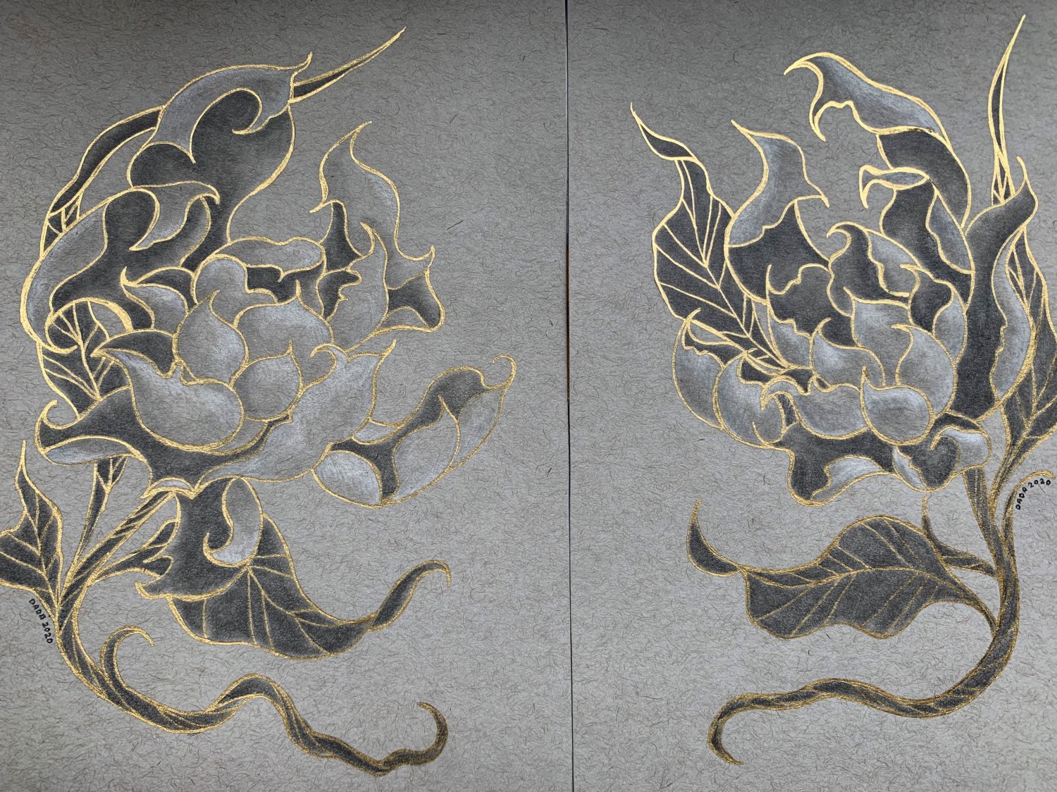 &acirc;��FLOWER SET&acirc;�� ORIGINAL ARTWORK