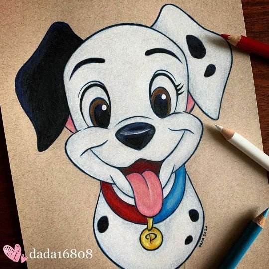 "PONGO & PERDITA" ORIGINAL ARTWORK