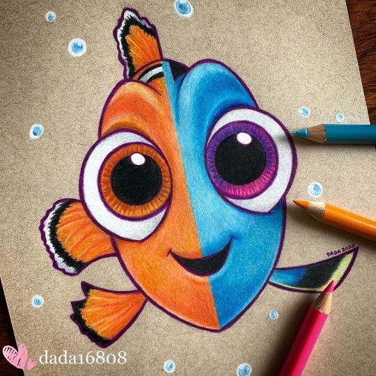 "NEMO & DORY" ORIGINAL ARTWORK