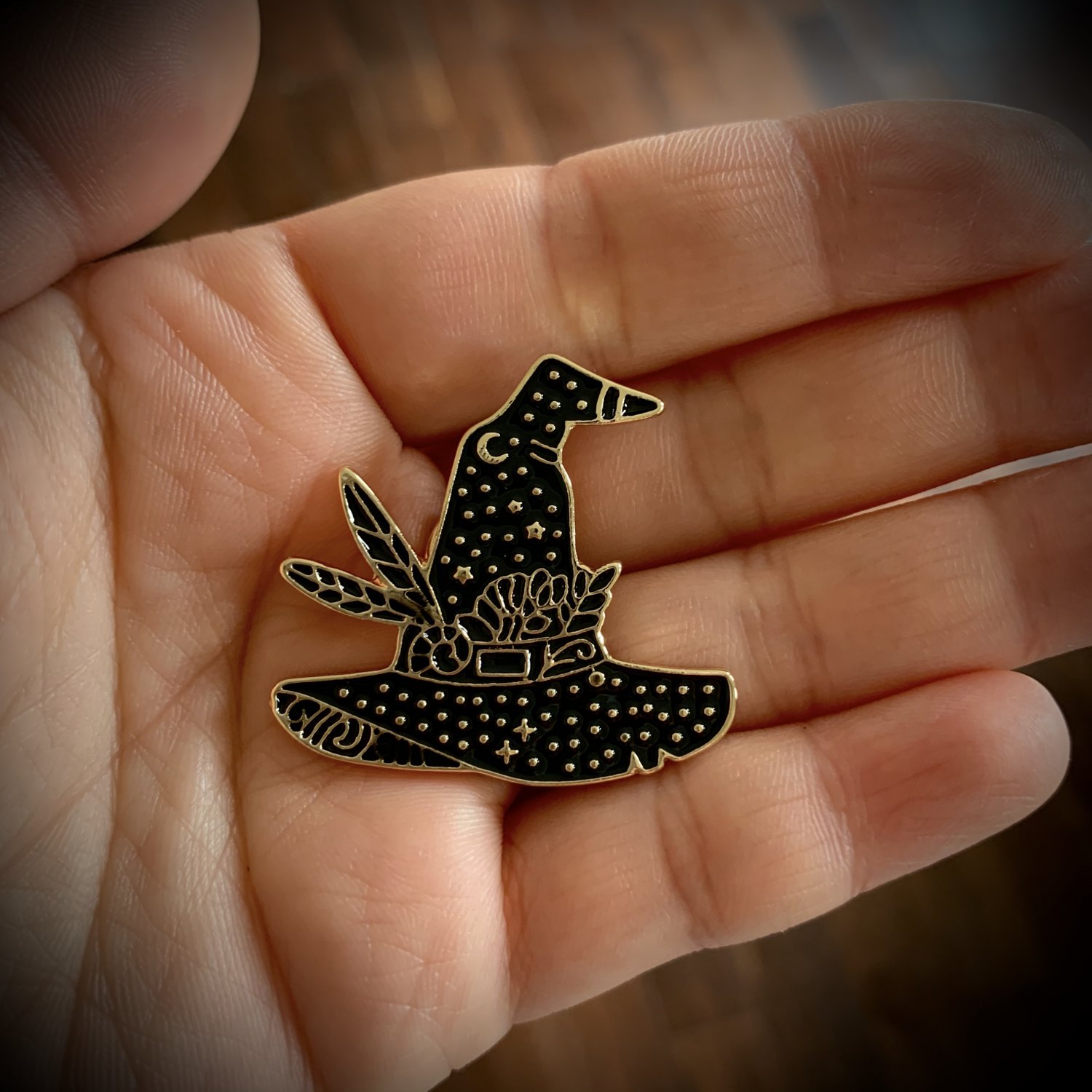WITCH HAT PIN