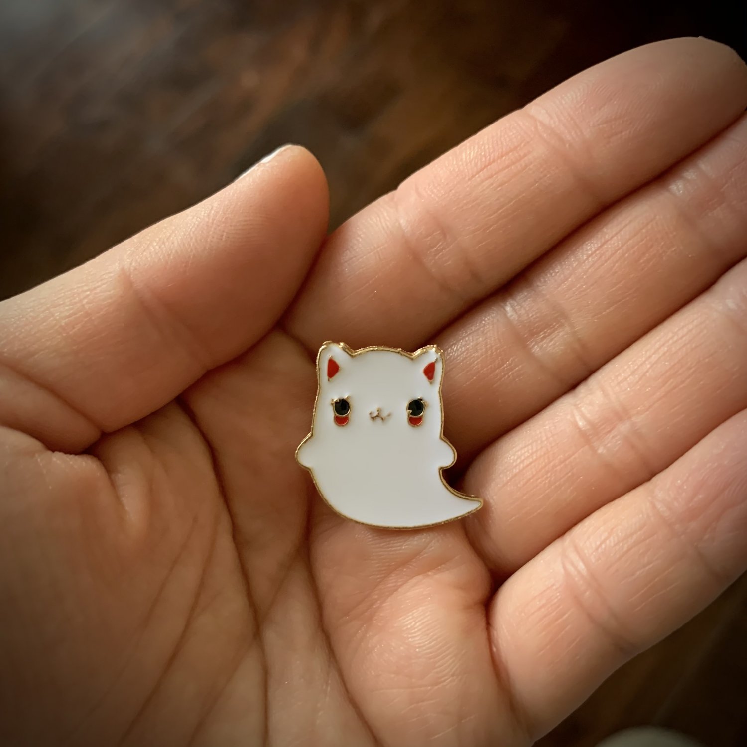 CAT GHOST PIN