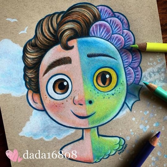"LUCA" ORIGINAL ARTWORK