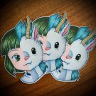 “HAKU” VINYL STICKER