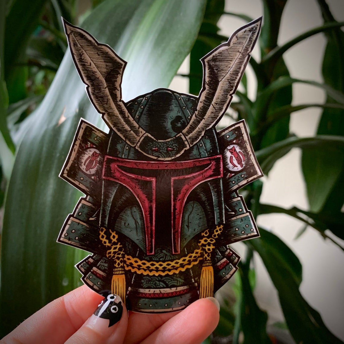 "BOBA RONIN&acirc;�� VINYL STICKER