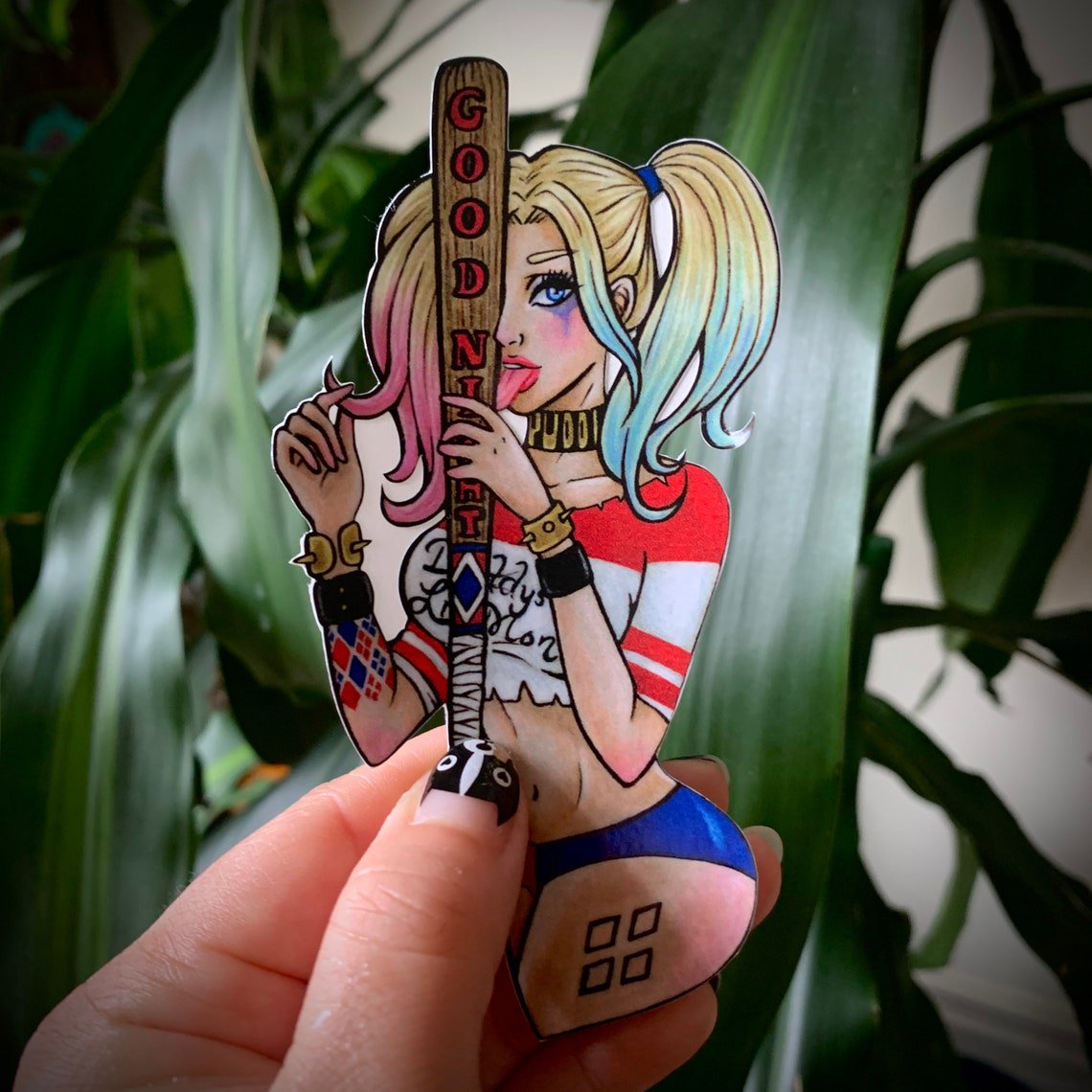 "HARLEY QUINN&acirc;�� VINYL STICKER
